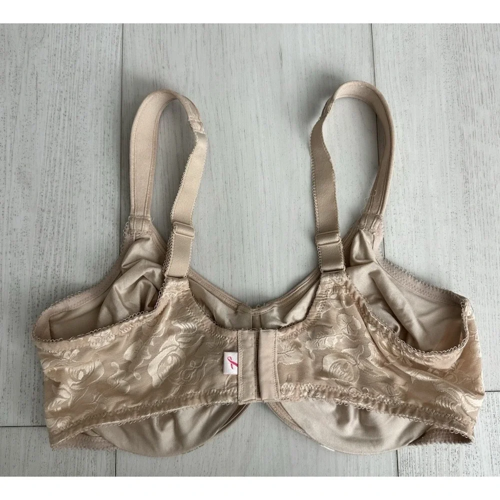 Wacoal Awareness Bra Sz 40D Underwired Unlined Full Coverage 85567‎ Nude
